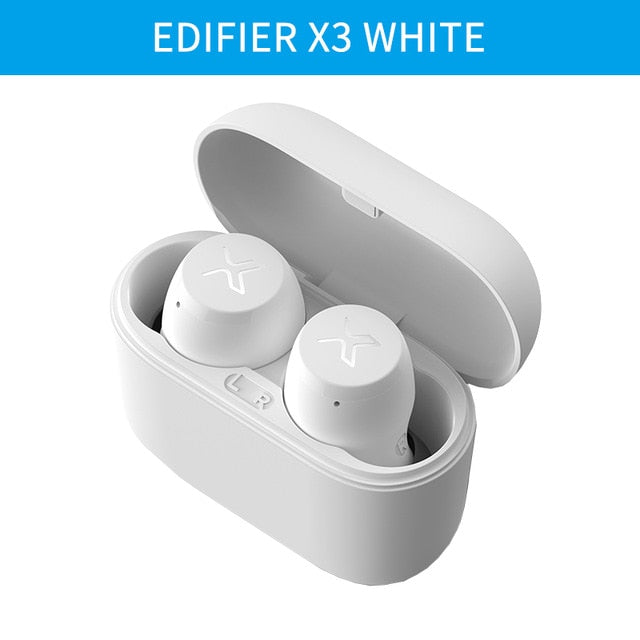 EDIFIER X3 TWS Wireless Bluetooth Earphone bluetooth 5.0 voice assistant touch control voice assistant up to 24hrs playback